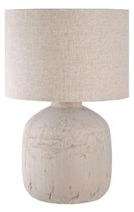 Krem stolna lampa s tekstilnim sjenilom (visina 46,5 cm) Bilby – House Nordic