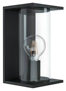 Eglo Vanjska zidna svjetiljka (40 W, Crne boje, Prozirno, IP54)
