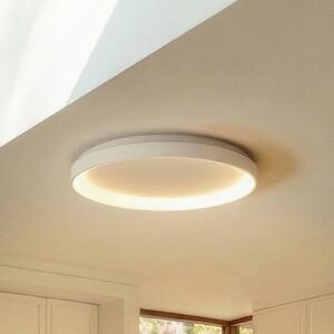 Arcchio Stropna svjetiljka Vivy LED, Ø 58 cm, bijela, metal, prigušiva, Bijela, Kuhinja, Metal