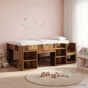 Krevet za djecu s ladicama Staro drvo 90 x 190 cm - Smeđa / 90 x 190 cm