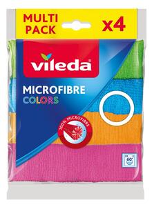Set od 4 krpe od mikrovlakana Vileda Colors, 30 x 30 cm