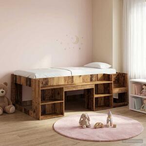 Krevet za djecu s ladicama Staro drvo 80 x 200 cm - Smeđa / 80 x 200 cm
