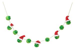 Vunena božićna girlanda Christmas Sprouts – Sass & Belle