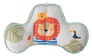 Taf Toys - Dječji jastuk za igranje na trbuščiću TUMMY-TIME savana