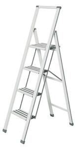 Bijele sklopive ljestve Wenkoo Ladder, visina 153 cm