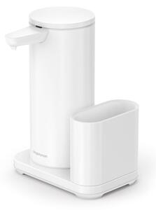 Bijeli metalni automatski držač za deterdžente – simplehuman