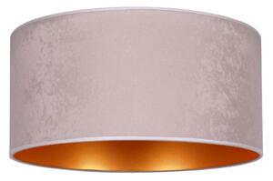 Duolla - Stropna svjetiljka ROLLER 3xE27/15W/230V pr. 60 cm siva/zlatna