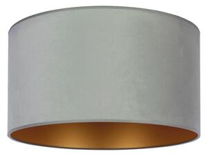 Duolla - Stropna svjetiljka ROLLER 1xE27/15W/230V pr. 40 cm svjetlozelena/zlatna