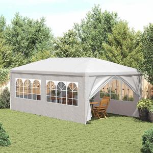 Šator za zabave 3 x 6 m bijeli - Bijela / 3 x 6 m