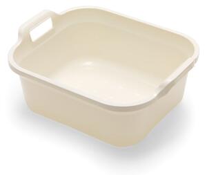 Krem plastični lavor s dvije ručke Addis, 39 x 32 x 14 cm