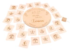 ATMOWOOD Adventski kalendar s imenom