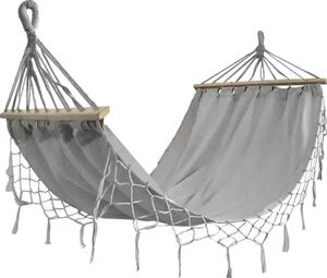 Siva viseća mreža ZEPIRA 100 x 200 cm + besplatna torba