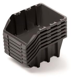 Kutije plastične 249x158x114mm Black 6 kom