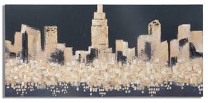 Mauro Ferretti Slika golden city cm 150x3,8x70