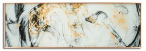 Mauro Ferretti Stakleni zidni panel s okvirom long ghost cm 120x3,5x40