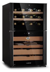 Klarstein El Dorado 108, humidor i hladnjak za vino, 108 l, LED, zaslon osjetljiv na dodir