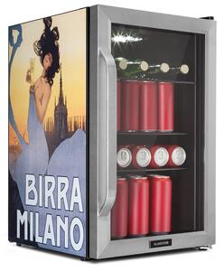 Klarstein Beersafe 70 Birra Edition, hladnjak, 70 litara, 3 police, staklena vrata, nehrđajući čelik
