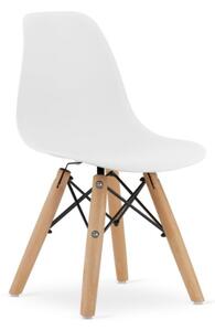 Dječja stolica u skandinavskom stilu Classic White
