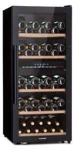 Klarstein Barossa 91 Duo, hladnjak za vino, 204 l, 91 pl., 2 zone