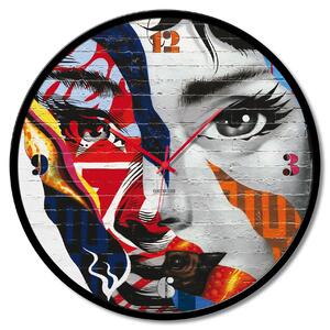 Zidni sat Graffito