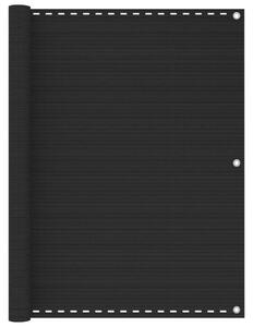 Balkonski zastor antracit 120 x 600 cm HDPE - Antracitno siva / 120 x 600 cm