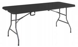 SKLOPIVI STOL 180 CM CRNO