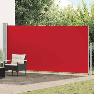 Uvlačiva bočna tenda 160 x 500 cm crvena - Crvena / 160 x 500 cm