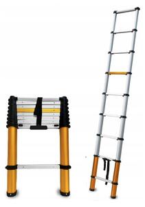 Aluminijske teleskopske ljestve 9 stepenica 150 kg