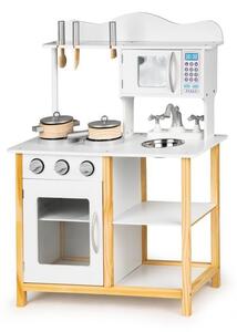 Drvena kuhinja za djecu + pribor Ecotoys