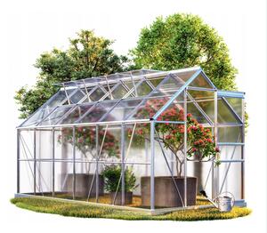 Plastenik od polikarbonata 380 cm x 190 cm x 195 cm - 7,22m2