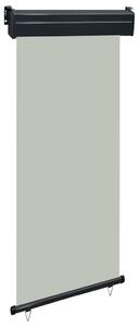 Balkonska bočna tenda 85 x 250 cm siva - Siva / 85 x 250 cm