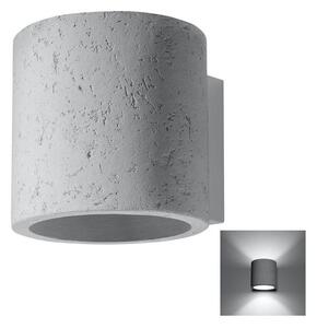 Sollux SL.0486 - Zidna svjetiljka ORBIS 1xG9/40W/230V beton