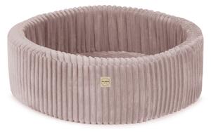 Plush Nest Suhi bazen, okrugli, 90x30 cm, roza, pufnaste lamele