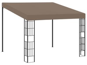 Zidna sjenica od tkanine 3 x 3 m smeđe-siva - Tupe / 3 x 3 m