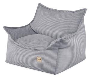 Plush Nest Roya dječja fotelja, siva