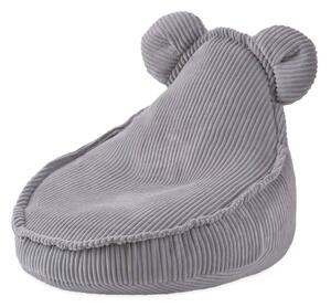 Plush Nest Fotelja Huggy Bear, 68x45, siva
