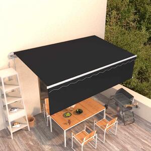 Automatska tenda na uvlačenje s roletom 5 x 3 m antracit - Antracitno siva / 5 x 3 m