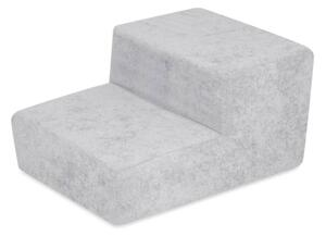 Plush Nest pjenaste stepenice za djecu za suhi bazen, sivi