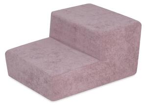 Plush Nest pjenaste stepenice za djecu za suhi bazen, ružičasti