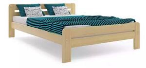 Krevet Dallas 120×200 s madracem - Prirodno drvo