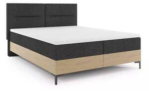 Dječji krevet Imperial 140×200 s madracem i spremnikom - Hrast