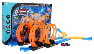Trkaća staza Burning Loop + automobili 38 dijelova
