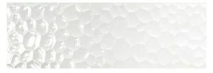 Zidna pločica Unik Bubbles (90 x 30 cm, Bijele boje, Sjaj)