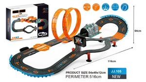 MEGA trkaća staza RACER 1:43 s RC autićima 6+
