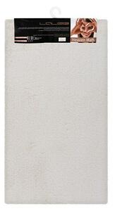 Kupaonski tepih Happy (50 x 90 cm, Bijele boje)