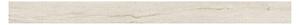 Rubna pločica Fable White (7,2 x 90 cm, Mat)