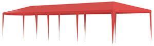 Šator za zabave Crvena 1200 x 300 x 255 cm PE i čelik - Crvena / 1200 x 300 x 255 cm