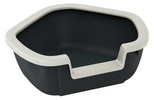 Ferplast WC za mačke Dama kutni 57,5x51,5x22 cm