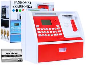 Bankomat-kasica 3+ crveni kartica i način štednje
