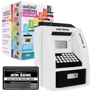 Bankomat-kasica za djecu 3+ crni s karticom i PIN-om